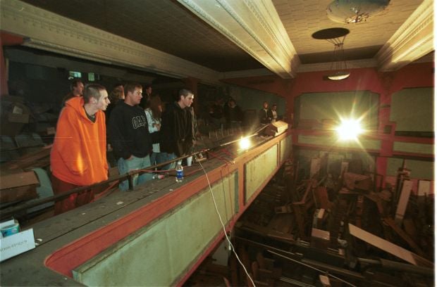 Bloomington High School tour in April 2001